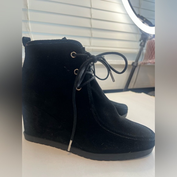 Womens Michael Michael Kors Tamara Lace Up Bootie Wedge size 8 - Picture 4 of 8